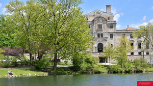 Iowa State University Lakefront Wallpaper