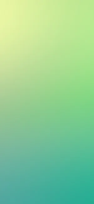 Iphone 11 Yellow Green To Turquoise Wallpaper