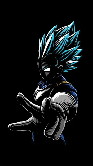 Iphone 12 Anime Dragon Ball Vegeta Wallpaper