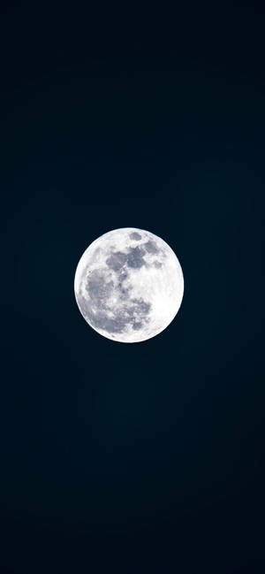 Iphone 13 Pro Max Full Moon Wallpaper