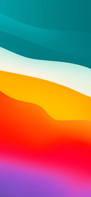 Iphone 14 Pro Bright Colors Wallpaper