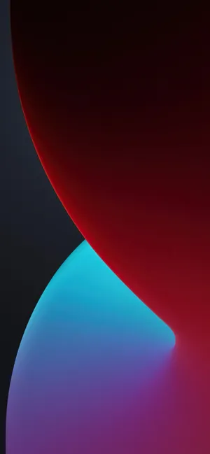 Iphone 14 Red In The Dark Wallpaper