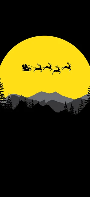 Iphone 15 Pro Max Holiday Wallpaper Wallpaper