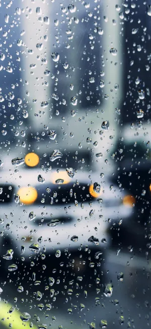 Iphone 15 Pro Max Rain Photography Wallpaper