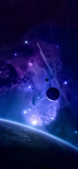 Iphone 15 Pro Max Space Wallpaper Wallpaper