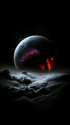 Iphone 16 Pro Cosmic Wallpaper Wallpaper