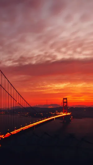 Iphone 16 Pro Sunset Wallpaper Wallpaper