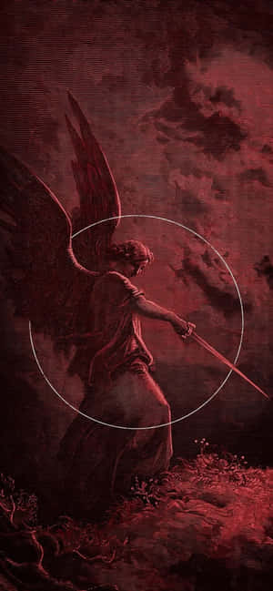 Iphone 16e Dark Angel Wallpaper Wallpaper