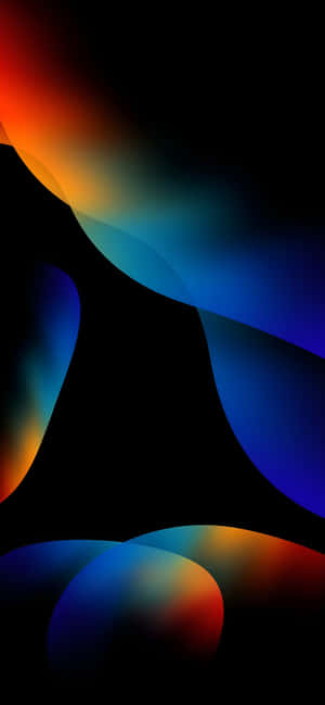 Iphone 16e Vibrant Abstract Wallpaper Wallpaper