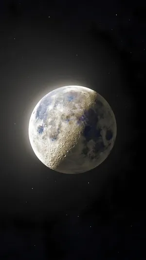 Iphone 17 Pro Moon Photography Wallpaper