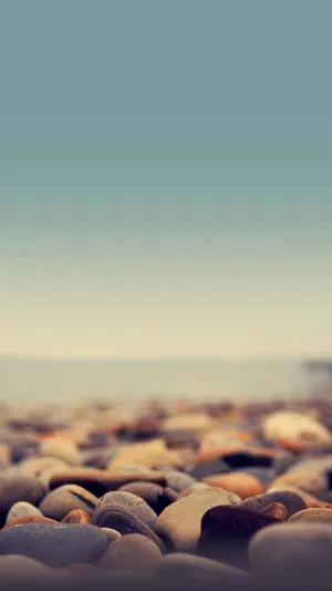 Iphone 7 Beach Rocks Wallpaper