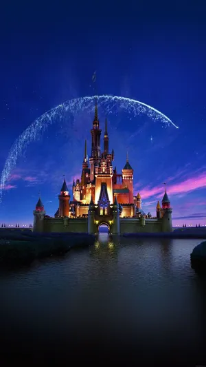 Iphone 7 Disney Castle Wallpaper