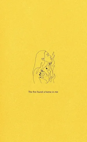 Iphone Baddie Girl On Fire Wallpaper