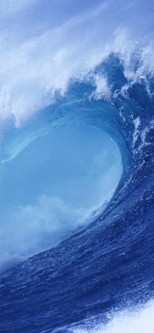 Iphone Classic Ocean Wave Wallpaper