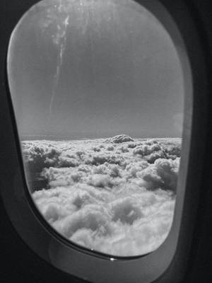 Iphone Lock Screen Plane Window Wallpaper