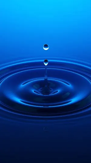 Iphone Stock Water Droplet Wallpaper