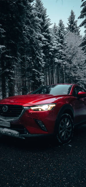 Iphone X Car Mazda Cx-3 Wallpaper