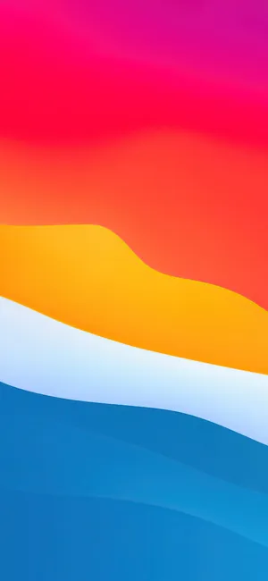 Iphone Xr Red Multicolor Layers Wallpaper