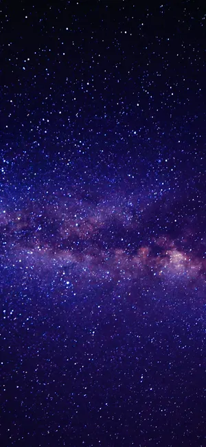 Iphone Xr Space Purple Stars Wallpaper