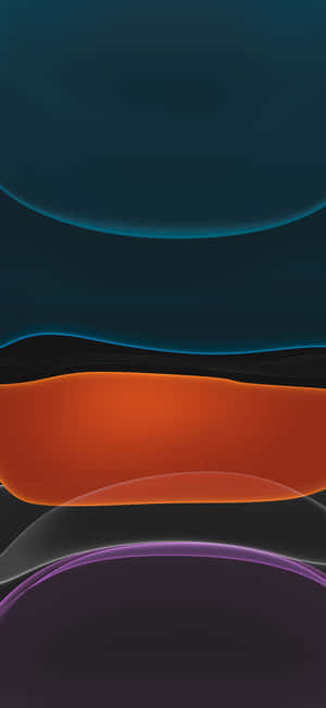 Iphone Xr Stock Blobs Layers Of Dark Colors Wallpaper