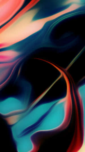 Iphone Xr Stock Mixed Colors Digital Art Wallpaper