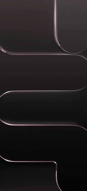 Iphone17 Curved Edge Design Dark Background Wallpaper