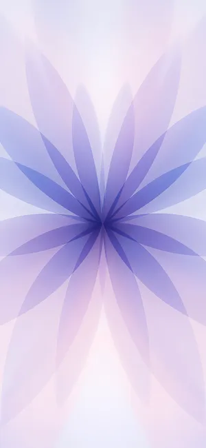 Iphone17 Wallpaper Floral Gradient Wallpaper