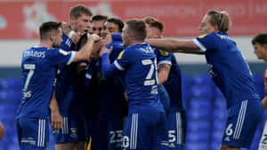 Ipswich Town Football Club At Portman Road Stadium Wallpaper