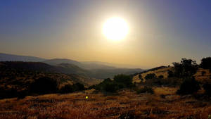 Iraq Kurdistan Mountain Sun Wallpaper