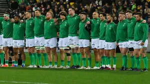 Ireland Rugby Team In Action Wallpaper