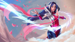 Irelia Danceof Blades Artwork Wallpaper