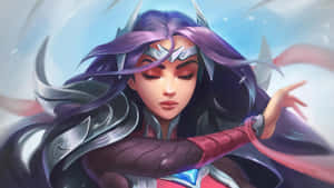 Irelia Leagueof Legends Artwork Wallpaper