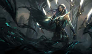 Irelia Warrior Amongst Blades Wallpaper