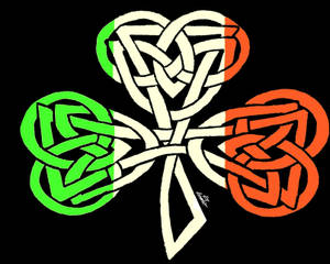 Irish Clover Digital Art Wallpaper