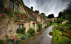 Irish Old Village Wallpaper