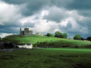 Irish Rock Of Cashel Wallpaper