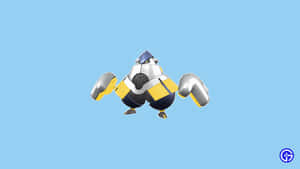 Iron Hands On Blue Wallpaper