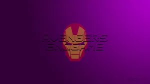 Iron Man 4k Purple Background Wallpaper