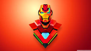 Iron Man Abstract Art Wallpaper