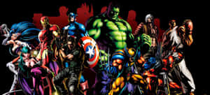 Iron Man And His Iconic Villains Wallpaper