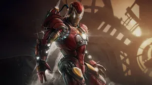 Iron_ Man_ Armored_ Hero Wallpaper