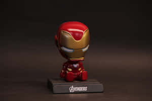 Iron Man Bobbleheads In All Their Glory Wallpaper