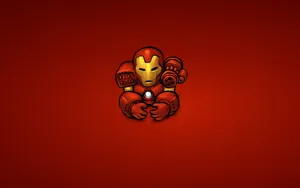 Iron Man Cartoon Artwork Wallpaper