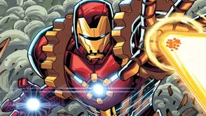 Iron Man Comics: The Invincible Superhero Wallpaper
