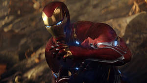 Iron Man Full Hd Mid-battle Wallpaper