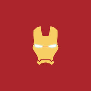 Iron Man Helmet Illustration Wallpaper