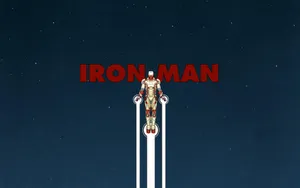 Iron Man In Action! Wallpaper
