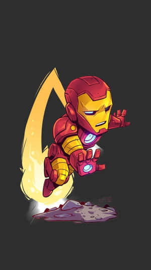 Iron Man In Ultra High Definition On Mobile Wallpaper