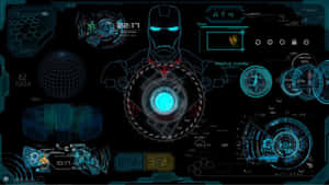 Iron Man Jack O'lantern By Jarvis Desktop Wallpaper