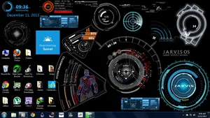 Iron Man Jarvis Desktop Wallpaper Wallpaper